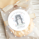 Suche nach baby shower favor aufkleber Aquarell