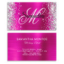 Suche nach pink glitter visitenkarten Glamour