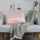Recherche de dentelle rose coussins Girly