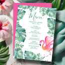 Recherche de tropical palm invitations Aquarelle