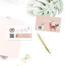 Recherche de cute girly cartes visite Élégant