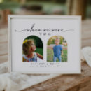 Recherche de bébé sur le chemin cartes postales Minimaliste