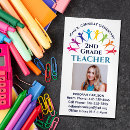 Recherche de école primaire cartes visite Enseignant d'école primaire