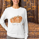 Recherche de chemise de thanksgiving vêtements Citrouille