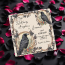 Recherche de païen mariage invitations Corbeau
