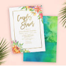 Recherche de luau bridal shower invitations Été