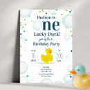 Suche nach duck birthday einladungen Gummiente