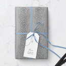 Recherche de cerf papier cadeau Gris