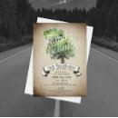 Recherche de arbres vintages invitations Typographie