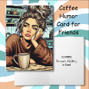 Recherche de citation de café vœux cartes Friend