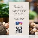 Recherche de instagram cartes visite Minimaliste