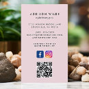 Recherche de instagramer cartes visite Minimaliste