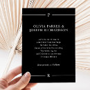 Suche nach schwarze linien einladungen Modern