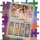Recherche de mucha puzzles Floral