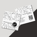 Recherche de motif classique cartes visite Minimaliste