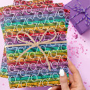 Suche nach regenbogenstreifen geschenkpapier Modern