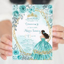 Recherche de aqua 16ans anniversaire invitations Quinceanera