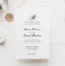 Recherche de monogram initials mariage invitations Initiale