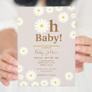 Recherche de daisy baby shower invitations Boho