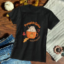 Recherche de pumpkin spice tshirts Latte