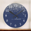 Recherche de étincelant horloges Monogramme