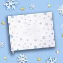 Recherche de flocons de neige papeterie Bleu