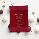 Recherche de rouges de fête noël invitations Simple
