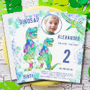 Suche nach t rex geburtstag einladungen Foto