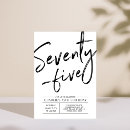 Suche nach 75 einladungen Schwarz weiß