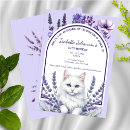 Recherche de chat blanc invitations Élégant