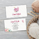 Suche nach garn visitenkarten Stricknadeln