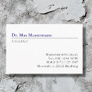 Recherche de médical standard cartes visite Médecin