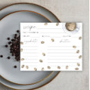 Recherche de grains de café invitations Élégant
