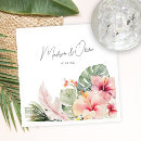 Recherche de palmier mariage serviettes Hawaii