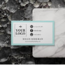 Recherche de turquoise noir cartes visite Simple