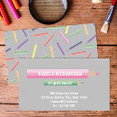 Suche nach stifte visitenkarten Grundschullehrer