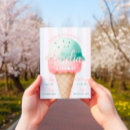 Recherche de de crème glacée invitations Fête d'été des filles