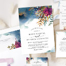 Recherche de aquarelle turquoise invitations Bohème