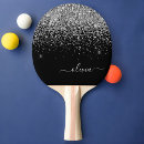 Recherche de fille raquettes ping pong Noir