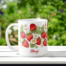 Recherche de fraise personnalisée tasses Baies