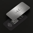 Recherche de argent noir cartes visite Professionnel