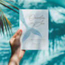 Recherche de blue mermaid invitations Sous la mer