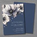 Recherche de floral bleu mariage invitations Automne