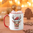 Recherche de renne rouge de nez tasses Pour enfants