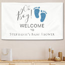 Recherche de boy baby shower banderoles Moderne