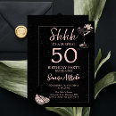Recherche de pink and black invitations Moderne