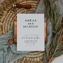 Recherche de noir et blanc mariage invitations Propre