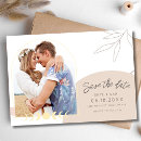 Recherche de boho save the dates Été