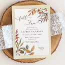 Recherche de fall in love bridal shower invitations Boho