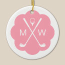 Suche nach golf weihnachten ornamente Monogramm